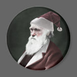 Atheist - Darwin Christmas as Santa Claus Magnets
