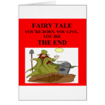 atheist fairy tale greeting card