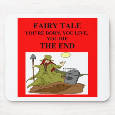 atheist fairy tale mouse pad by jimbuf