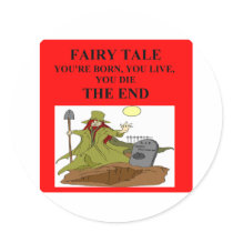 atheist fairy tale stickers