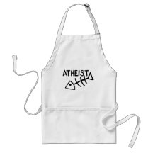 Atheist Fish Aprons