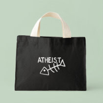 Atheist Fish bags by godless_heathen Atheist Fish bags