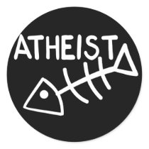 Atheist Fish stickers