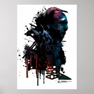 Atheist Heroes Christopher Hitchens Posters by AtheistApparel