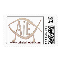 Atheist in Eden Stamps