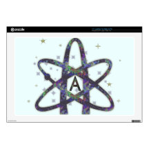 Atheist in Outer Space Laptop Skin