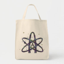 Atheist in Outer Space Tote Bags