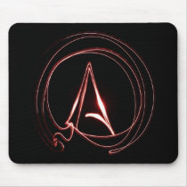 Atheist in Red Mousepad