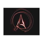 Atheist in Red Post Cards