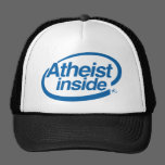 Atheist Inside Trucker Hat