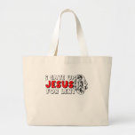 Atheist lent canvas bag