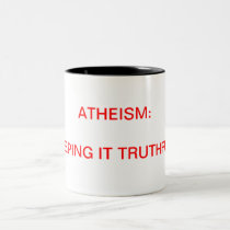 ATHEIST MUG mugs