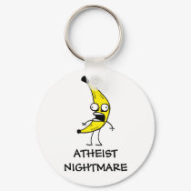 Atheist Nightmare keychains by renumeratedfrog Atheist Nightmare keychains