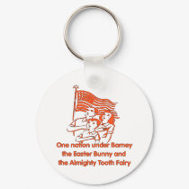 Atheist Pledge keychains