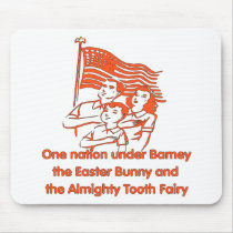 Atheist Pledge mousepads
