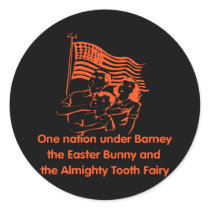 Atheist Pledge stickers
