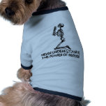 Atheist prayer dog t shirt