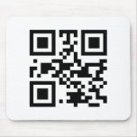 "ATHEIST" QR code Mouse Pad