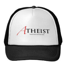 Atheist (Scarlet Letter) Trucker Hat