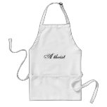 Atheist (Script) Apron