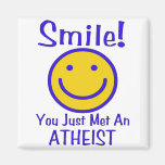 Atheist Smiley Fridge Magnets