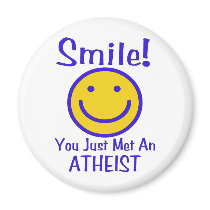 Atheist Smiley magnets