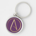 Atheist Symbol Key Chain