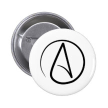 Atheist Symbol Pin