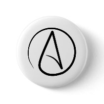 Atheist Symbol Pin