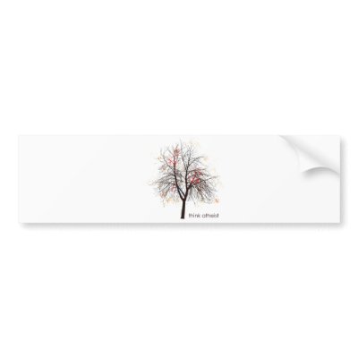 Atheist Tree Bumper Stickers by ThinkAtheist