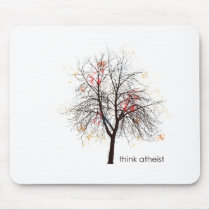 Atheist Tree mousepads