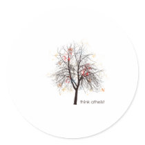 Atheist Tree stickers
