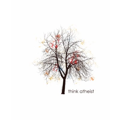 Atheist Tree T Shirt by ThinkAtheist