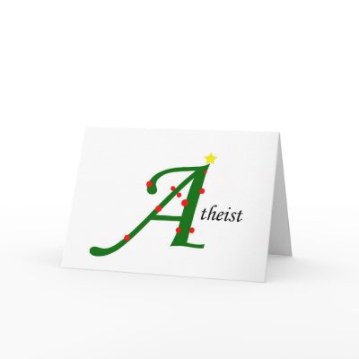 Atheist Xmas Card by cinnamonbite