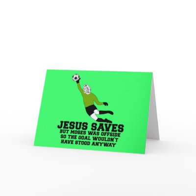 AtheistJesus saves Card by Thealiensarecoming