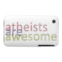 "Atheists Are Awesome" iPhone 3 Case