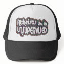 Atheists Do It Unsupervised hats by GodlessGifts Atheists Do It Unsupervised hats
