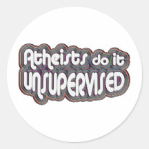 Atheists Do It Unsupervised Sticker