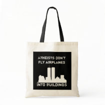Atheists Don't Fly Airplanes Into Buildings Canvas Bag