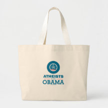 Atheists for Obama Canvas Bag