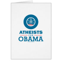 Atheists for Obama Cards