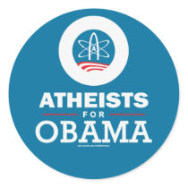 Atheists for Obama Stickers