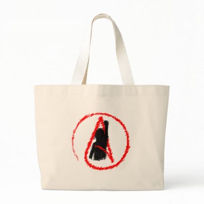 Atheists Unite Canvas Bag by briman232