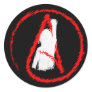 Atheists Unite Round Stickers