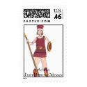 Athena, AthenaFrom Homer's Odyssey postage by WildRabbit Athena, AthenaFrom Homer's Odyssey postage
