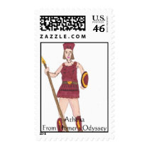 Athena, AthenaFrom Homer's Odyssey postage