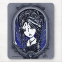 Athena Dark Elegant Tattoo Faery mousepads