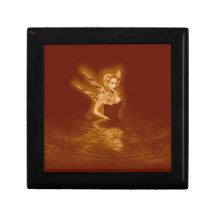 "Athena" gift box - burnt orange