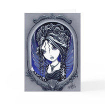 "Athena" Gothic Tattoo Fairy Art Card by mykajelina "Athena" Gothic Tattoo Fairy Art Card