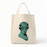 Athena Marble Statue Canvas Bag